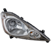 FIT 09-11 HEAD LAMP RH, Assembly, Halogen, Tinted Chrome Bezel, Sport Model - CAPA
