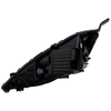 FIT 09-11 HEAD LAMP RH, Assembly, Halogen, Tinted Chrome Bezel, Sport Model - CAPA