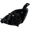 FIT 09-11 HEAD LAMP RH, Assembly, Halogen, Tinted Chrome Bezel, Sport Model - CAPA