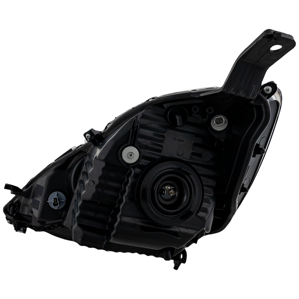 FIT 09-11 HEAD LAMP RH, Assembly, Halogen, Tinted Chrome Bezel, Sport Model - CAPA