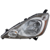 FIT 09-11 HEAD LAMP LH, Assembly, Halogen, Tinted Chrome Bezel, Sport Model - CAPA