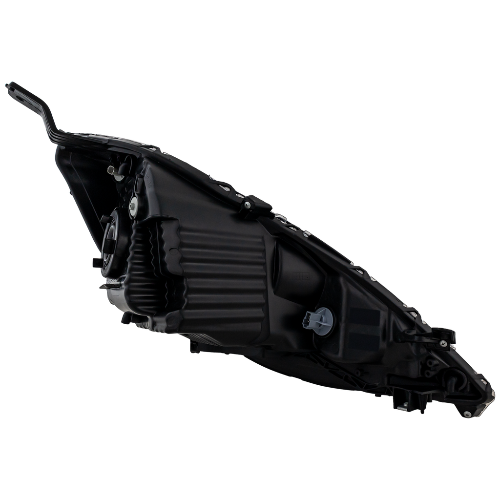 FIT 09-11 HEAD LAMP LH, Assembly, Halogen, Tinted Chrome Bezel, Sport Model - CAPA