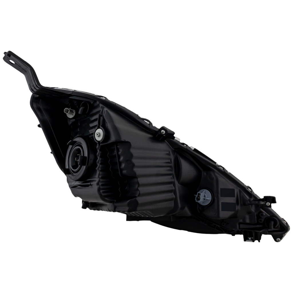 FIT 09-11 HEAD LAMP LH, Assembly, Halogen, Tinted Chrome Bezel, Sport Model - CAPA