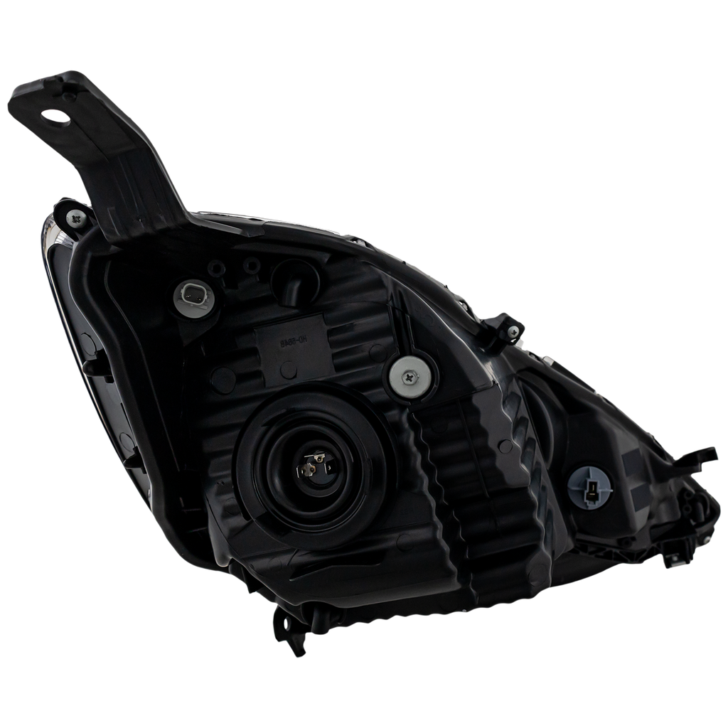 FIT 09-11 HEAD LAMP LH, Assembly, Halogen, Tinted Chrome Bezel, Sport Model - CAPA