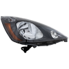 FIT 09-14 HEAD LAMP RH, Assembly, Halogen, Dark Gray Interior, Base/DX/LX Models - CAPA