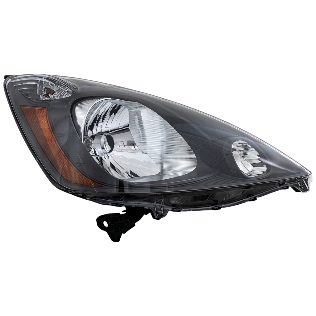 FIT 09-14 HEAD LAMP RH, Assembly, Halogen, Dark Gray Interior, Base/DX/LX Models - CAPA