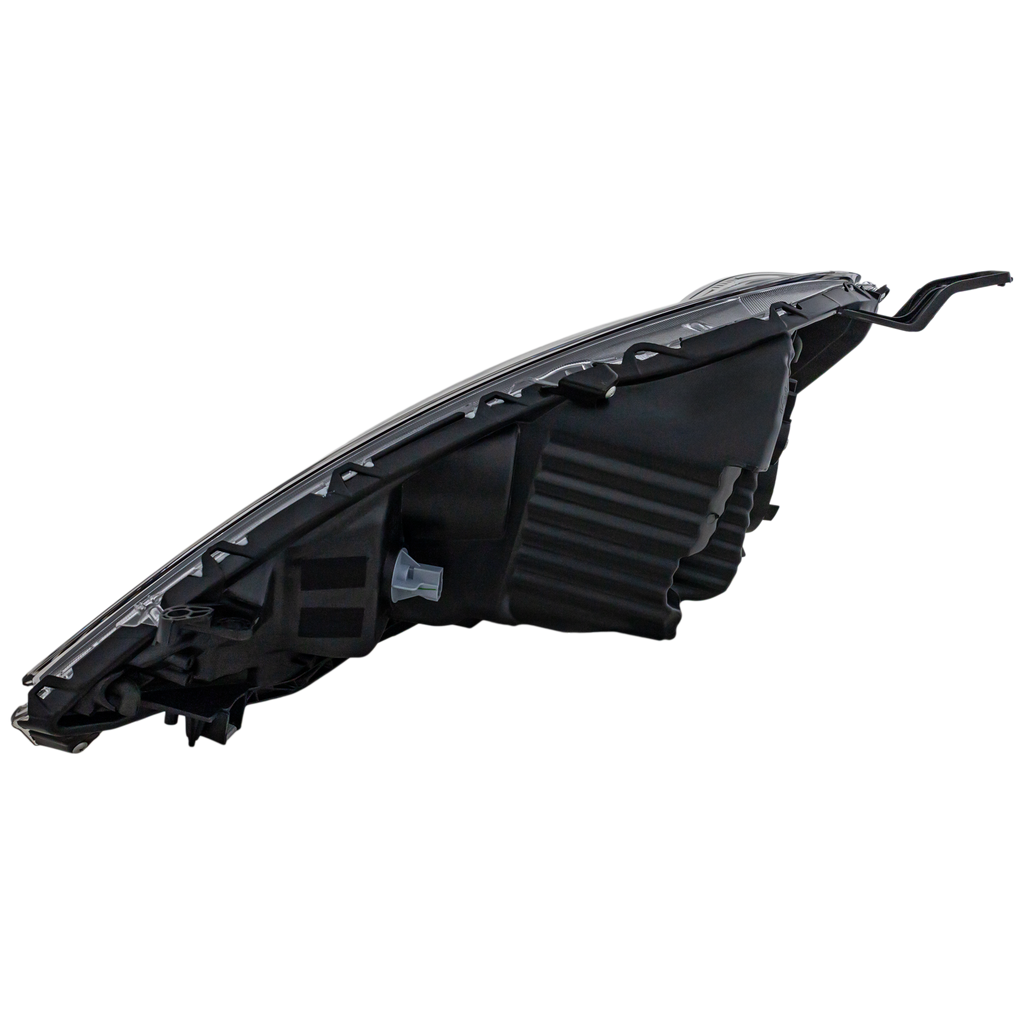 FIT 09-14 HEAD LAMP RH, Assembly, Halogen, Dark Gray Interior, Base/DX/LX Models - CAPA