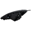 FIT 09-14 HEAD LAMP RH, Assembly, Halogen, Dark Gray Interior, Base/DX/LX Models - CAPA
