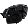FIT 09-14 HEAD LAMP RH, Assembly, Halogen, Dark Gray Interior, Base/DX/LX Models - CAPA