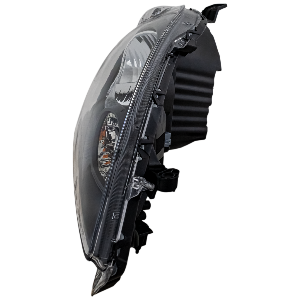 FIT 09-14 HEAD LAMP RH, Assembly, Halogen, Dark Gray Interior, Base/DX/LX Models - CAPA
