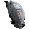 FIT 09-14 HEAD LAMP RH, Assembly, Halogen, Dark Gray Interior, Base/DX/LX Models - CAPA