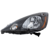 FIT 09-14 HEAD LAMP LH, Assembly, Halogen, Dark Gray Interior, Base/DX/LX Models - CAPA