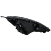 FIT 09-14 HEAD LAMP LH, Assembly, Halogen, Dark Gray Interior, Base/DX/LX Models - CAPA