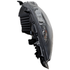 FIT 09-14 HEAD LAMP LH, Assembly, Halogen, Dark Gray Interior, Base/DX/LX Models - CAPA