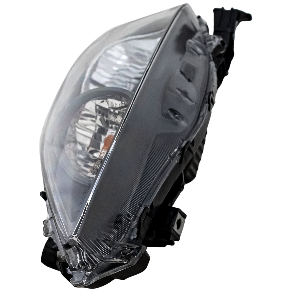 FIT 09-14 HEAD LAMP LH, Assembly, Halogen, Dark Gray Interior, Base/DX/LX Models - CAPA