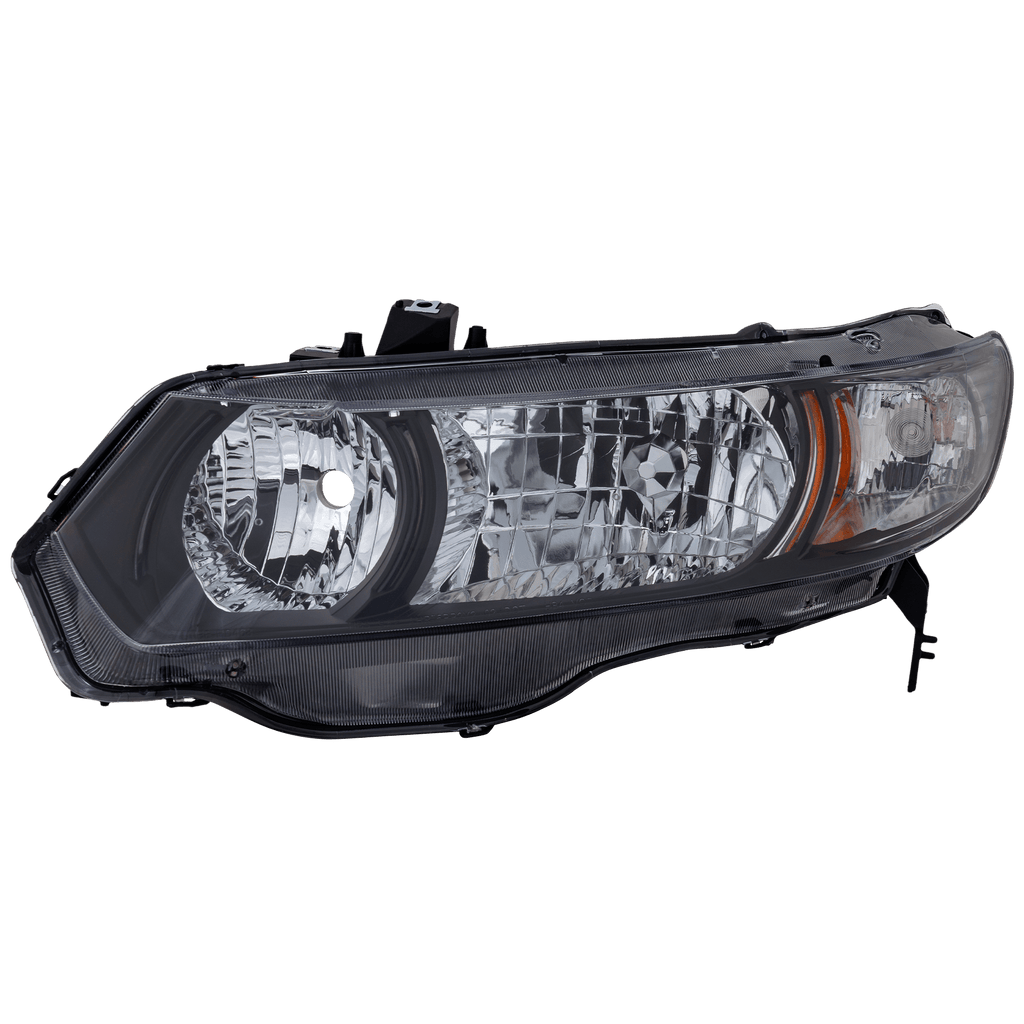 CIVIC 10-11 HEAD LAMP LH, Lens and Housing, Halogen, Coupe