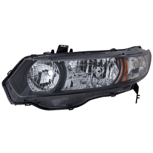 CIVIC 10-11 HEAD LAMP LH, Lens and Housing, Halogen, Coupe