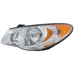 ELANTRA 10-10 HEAD LAMP LH, Assembly, Halogen, Sedan