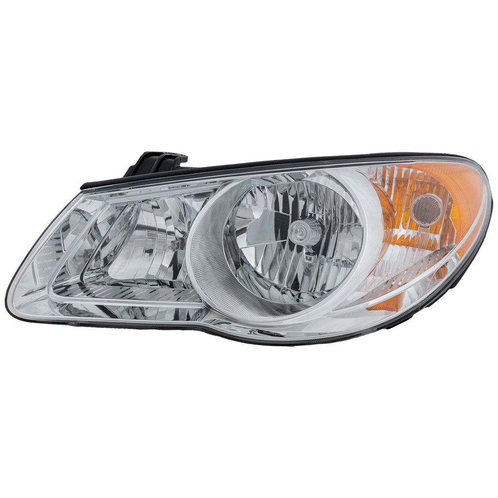 ELANTRA 10-10 HEAD LAMP LH, Assembly, Halogen, Sedan