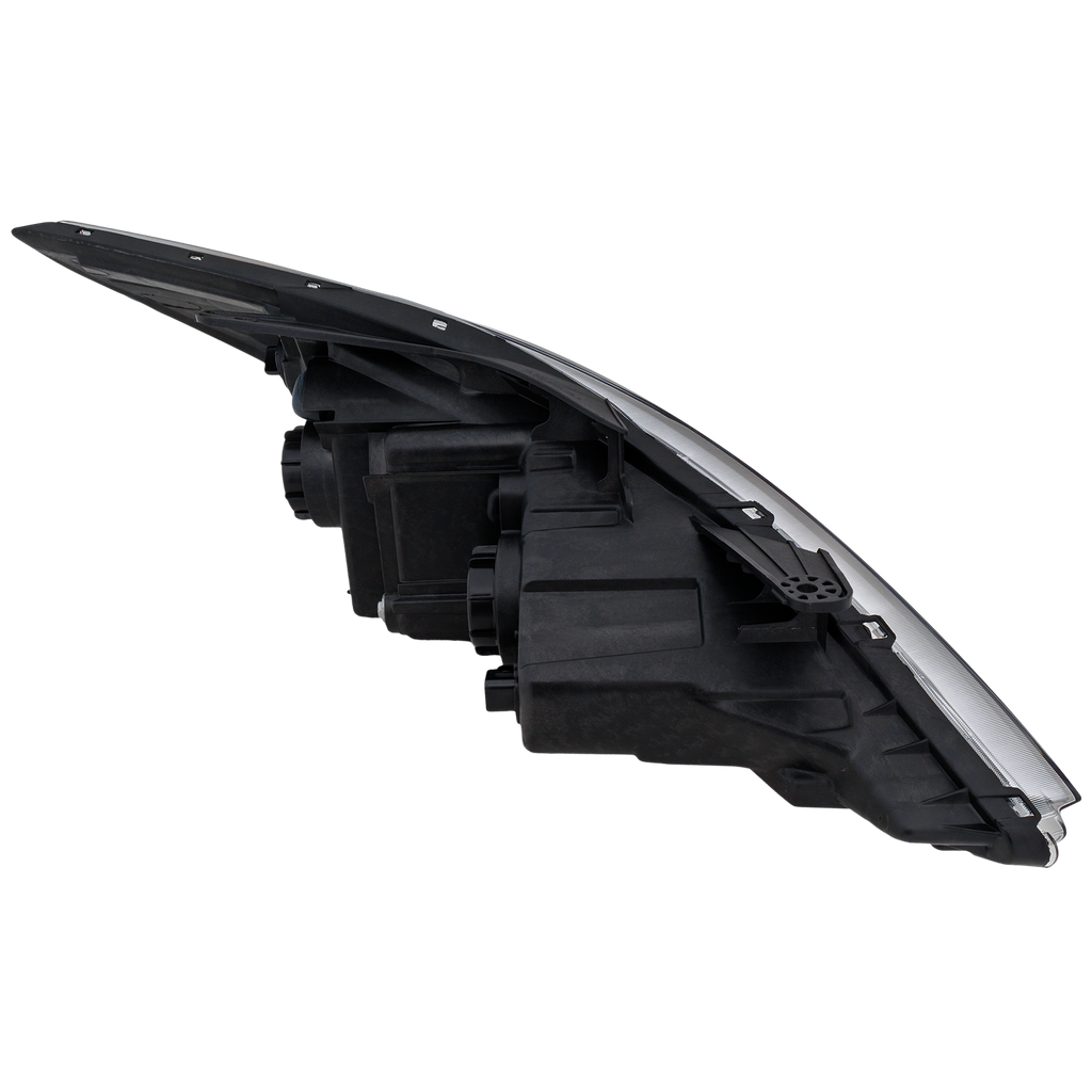 SONATA 11-14 HEAD LAMP LH, Assembly, Halogen, Type 1, White Interior, (Exc. Hybrid Model) - CAPA