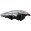 SONATA 11-14 HEAD LAMP LH, Assembly, Halogen, Type 1, White Interior, (Exc. Hybrid Model) - CAPA
