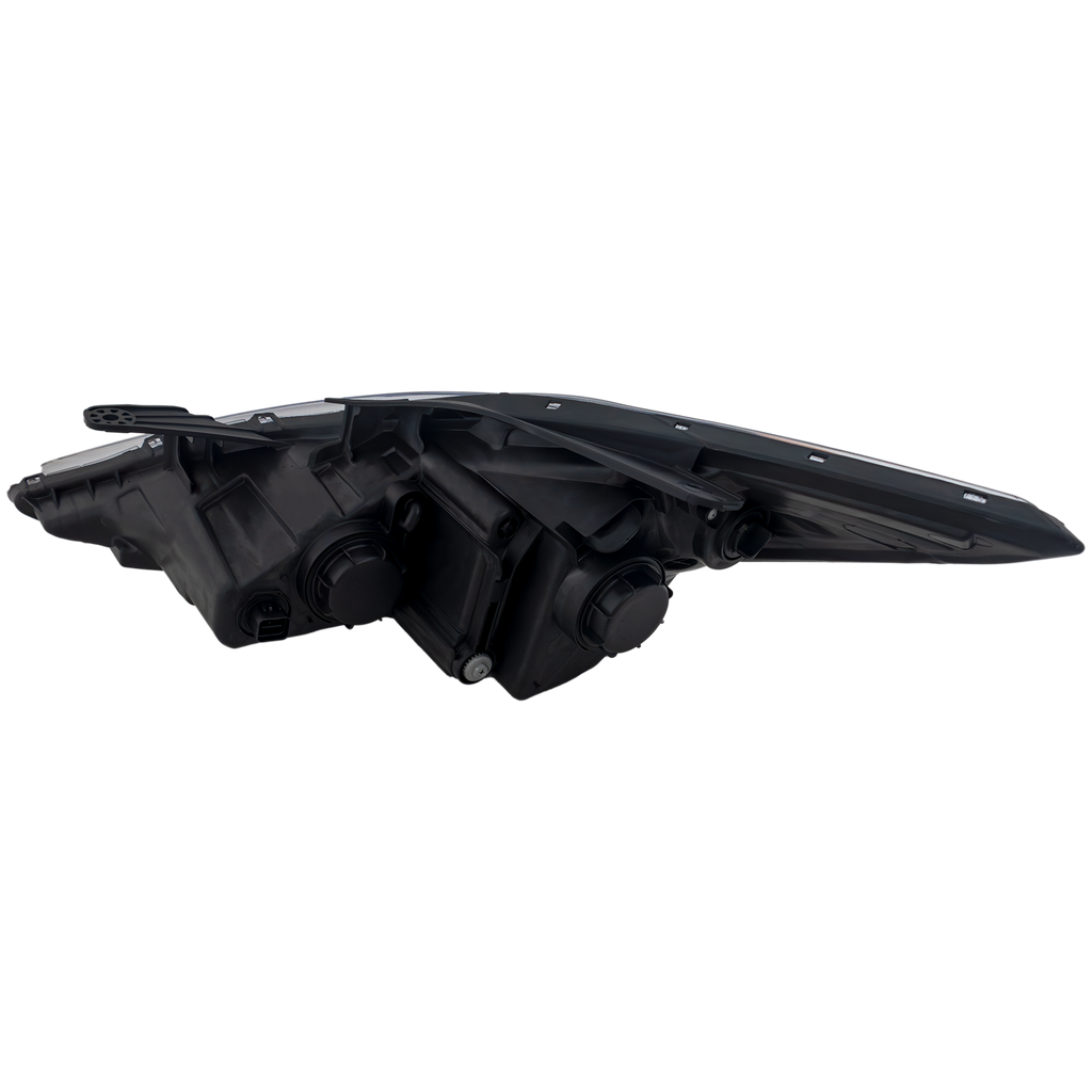 SONATA 11-14 HEAD LAMP RH, Assembly, Halogen, Type 2, Chrome Interior, (Exc. Hybrid Model) - CAPA