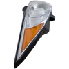 SONATA 11-14 HEAD LAMP RH, Assembly, Halogen, Type 2, Chrome Interior, (Exc. Hybrid Model) - CAPA