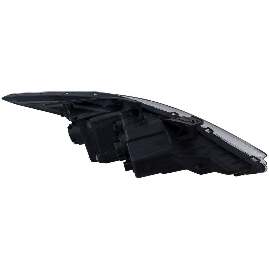 SONATA 11-14 HEAD LAMP LH, Assembly, Halogen, Type 2, Chrome Interior, (Exc. Hybrid Model) - CAPA