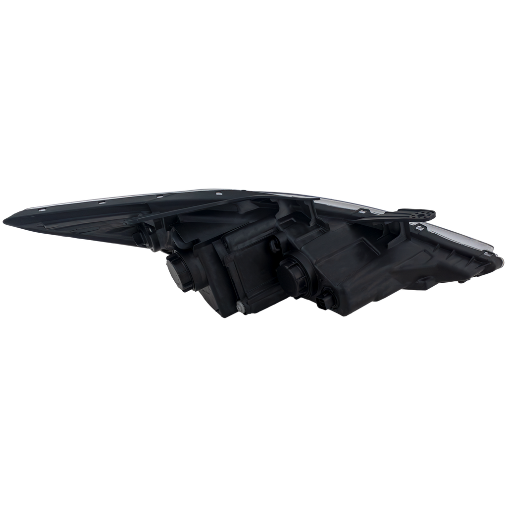 SONATA 11-14 HEAD LAMP LH, Assembly, Halogen, Type 2, Chrome Interior, (Exc. Hybrid Model) - CAPA