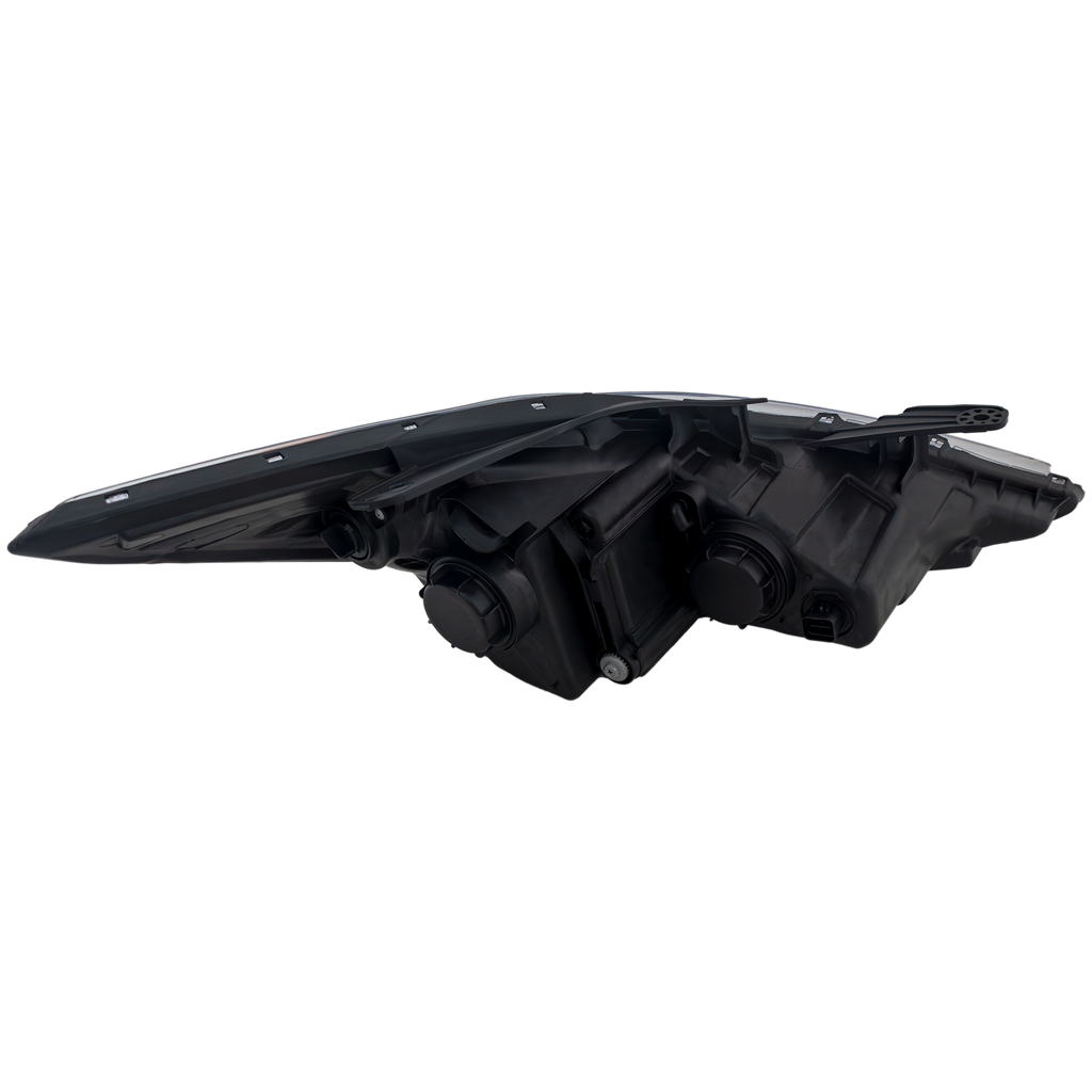 SONATA 11-14 HEAD LAMP LH, Assembly, Halogen, Type 2, Chrome Interior, (Exc. Hybrid Model) - CAPA