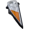 SONATA 11-14 HEAD LAMP LH, Assembly, Halogen, Type 2, Chrome Interior, (Exc. Hybrid Model) - CAPA