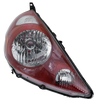 FIT 07-08 HEAD LAMP RH, Lens and Housing, Milano Red Interior, Code R81 - CAPA
