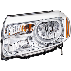 PILOT 12-15 HEAD LAMP LH, Assembly, Halogen - CAPA