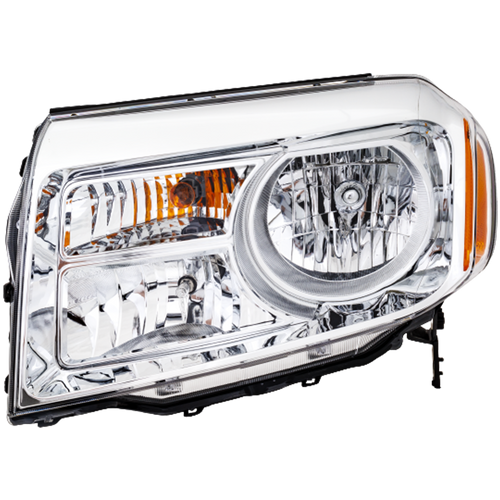 PILOT 12-15 HEAD LAMP LH, Assembly, Halogen - CAPA