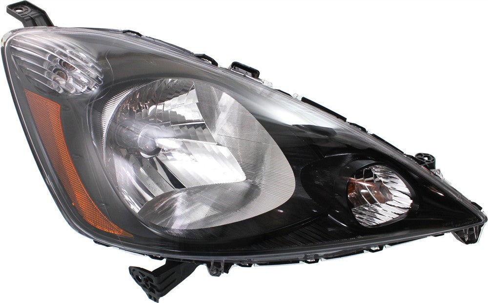 FIT 12-14 HEAD LAMP RH, Assembly, Halogen, Sport Model - CAPA