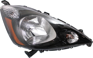 FIT 12-14 HEAD LAMP RH, Assembly, Halogen, Sport Model - CAPA