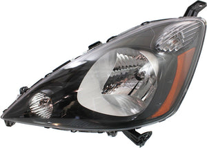 FIT 12-14 HEAD LAMP LH, Assembly, Halogen, Sport Model - CAPA