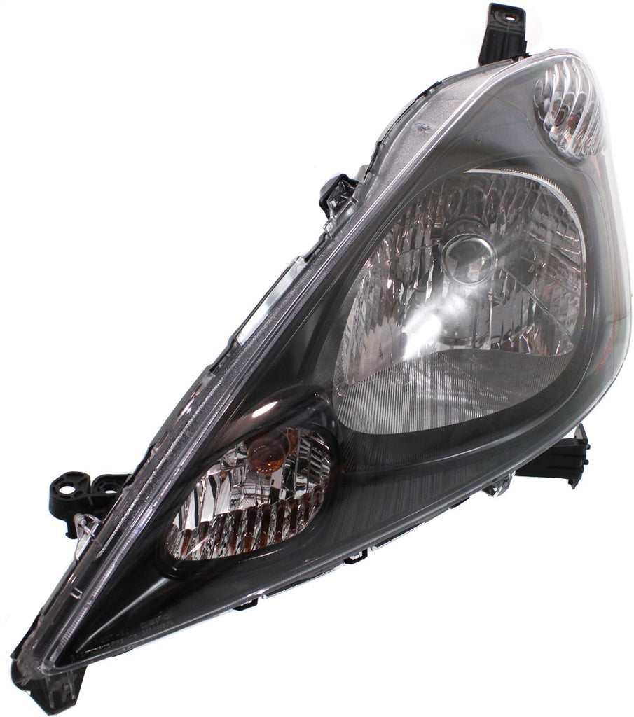 FIT 12-14 HEAD LAMP LH, Assembly, Halogen, Sport Model - CAPA