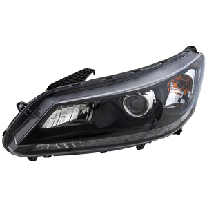 ACCORD 13-15 HEAD LAMP LH, Assembly, Halogen, 4 Cyl, EX/EX-L/LX/Sport Models, Sedan - CAPA