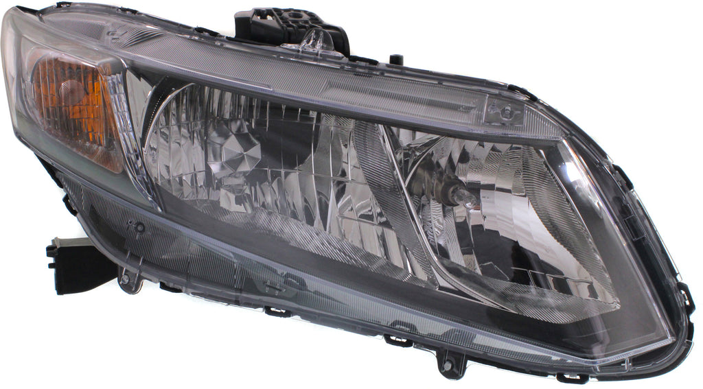 CIVIC 13-15 HEAD LAMP RH, Assembly, Halogen, (Coupe, 13-13)/Sedan - CAPA