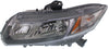 CIVIC 13-15 HEAD LAMP LH, Assembly, Halogen, (Coupe, 13-13)/Sedan - CAPA