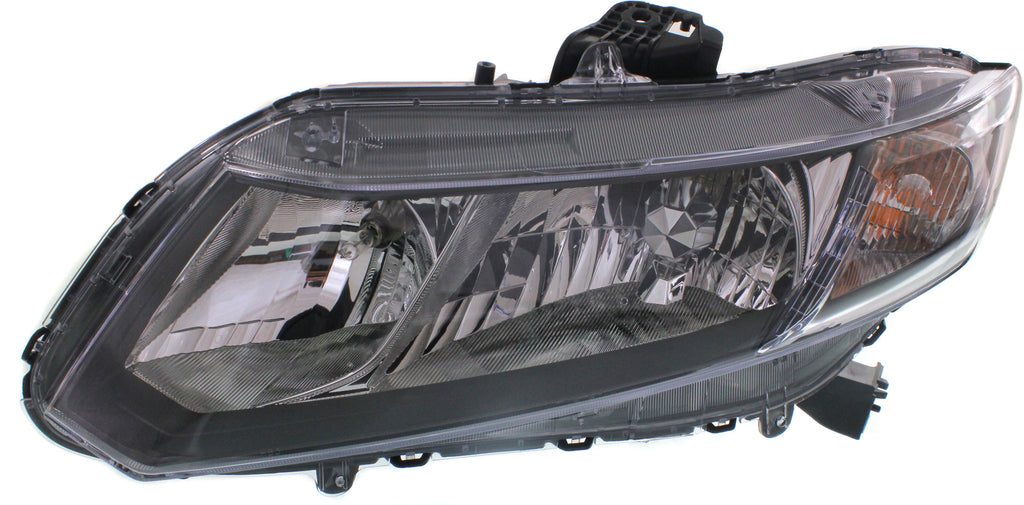 CIVIC 13-15 HEAD LAMP LH, Assembly, Halogen, (Coupe, 13-13)/Sedan - CAPA