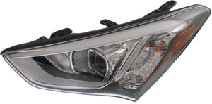 SANTA FE SPORT 13-16 HEAD LAMP LH, Assembly, Halogen