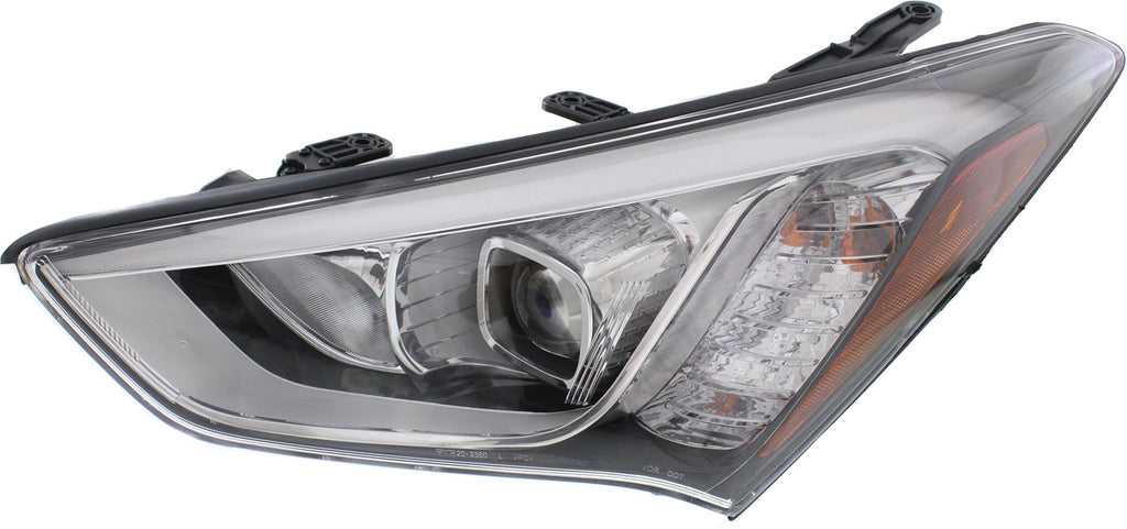 SANTA FE SPORT 13-16 HEAD LAMP LH, Assembly, HID, w/ HID Kit