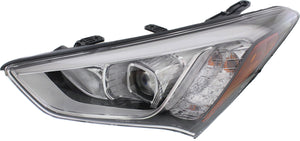 SANTA FE SPORT 13-16 HEAD LAMP LH, Assembly, HID, w/ HID Kit