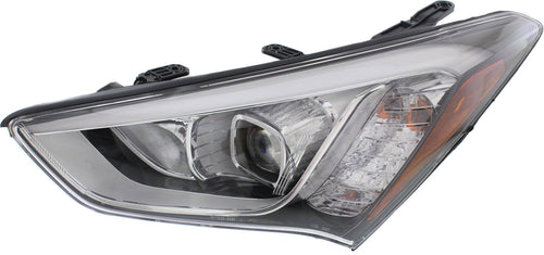 SANTA FE SPORT 13-16 HEAD LAMP LH, Assembly, HID, w/ HID Kit