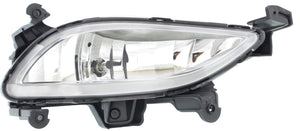 SONATA 11-13 FRONT FOG LAMP RH, Assembly, Exc. Hybrid Models - CAPA