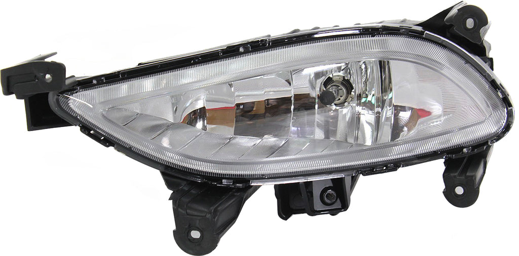 SONATA 11-13 FRONT FOG LAMP LH, Assembly, Exc. Hybrid Models - CAPA