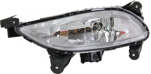 SONATA 11-13 FRONT FOG LAMP LH, Assembly, Exc. Hybrid Models - CAPA