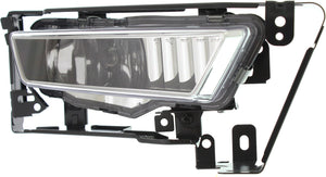 ACCORD 13-15 FRONT FOG LAMP RH, Assembly, w/ Chrome Bezel Border, (Exc. Hybrid Model), Sedan - CAPA